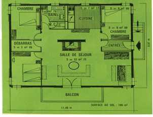 Plan Etage clevac 