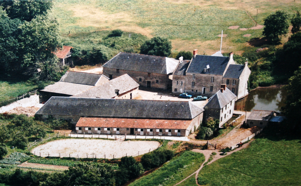 Photo aerienne le lude