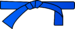 75px Ceinture bleue
