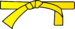 75px Ceinture jaune