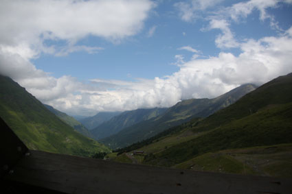 Vue du balcon