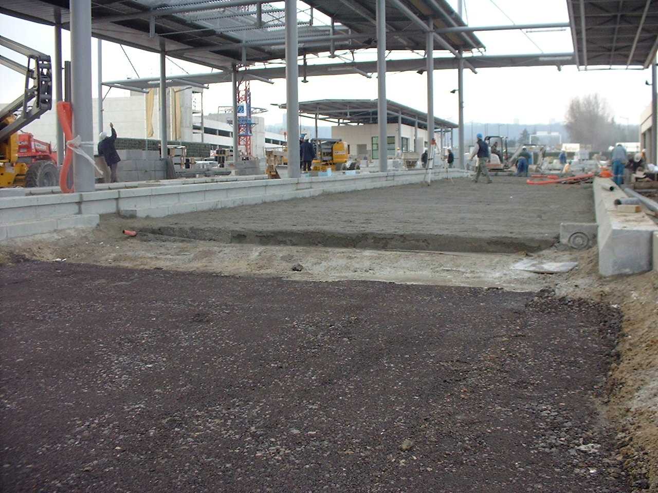 Floors for outdoor purpose north west france 2000