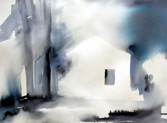 Aube 45x34cm