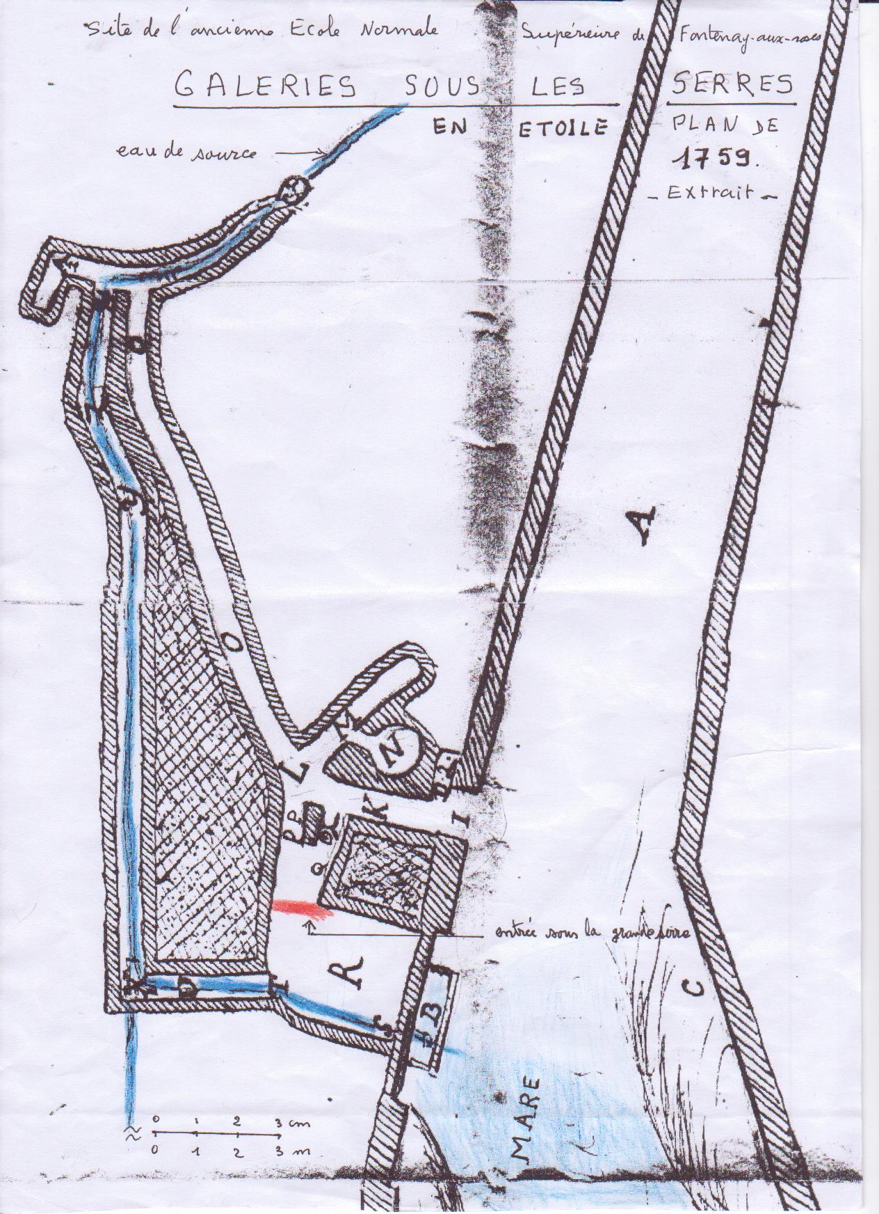 239A galeries en etoile en 1759