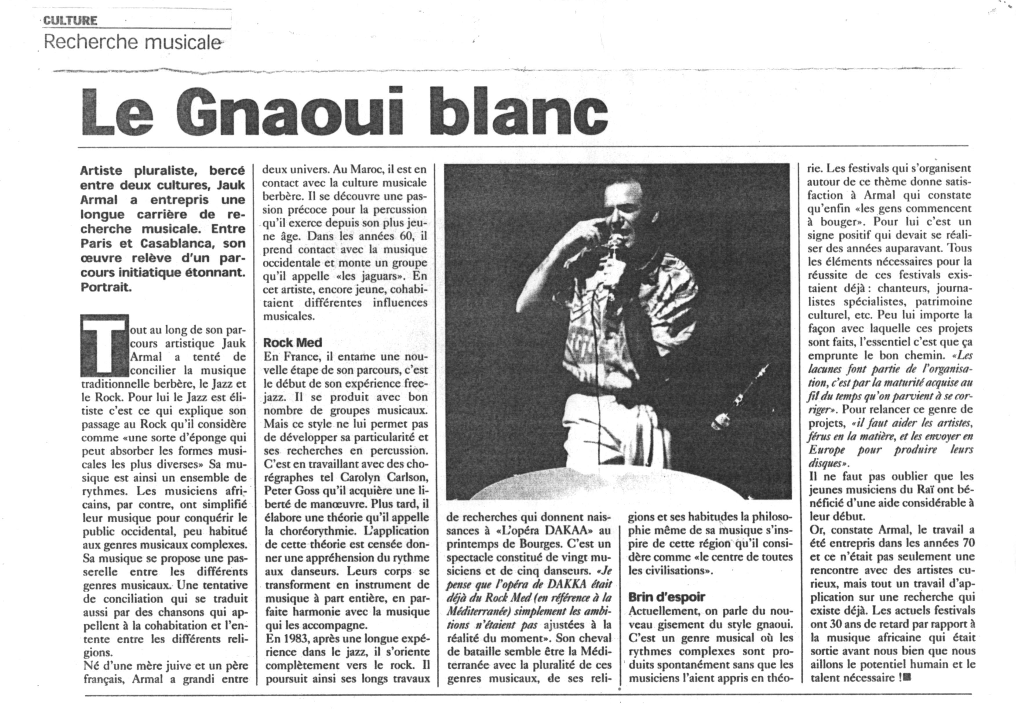 Le gnaoui blanc copie