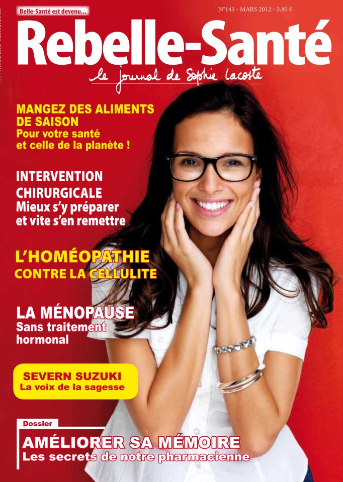 Rebelle sante couverture mars 2012