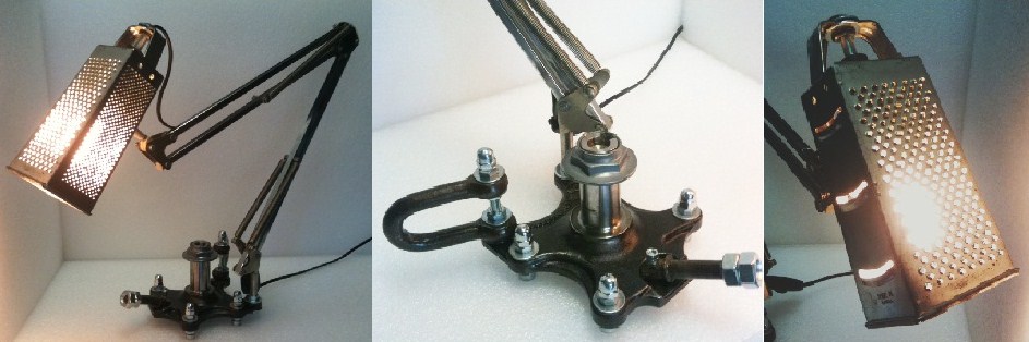 Lampe domos triptique