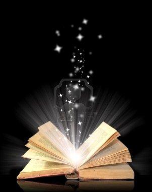 Livre ouvert magie