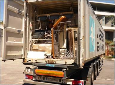 Materiel a destination des hopitaux de brazzaville4