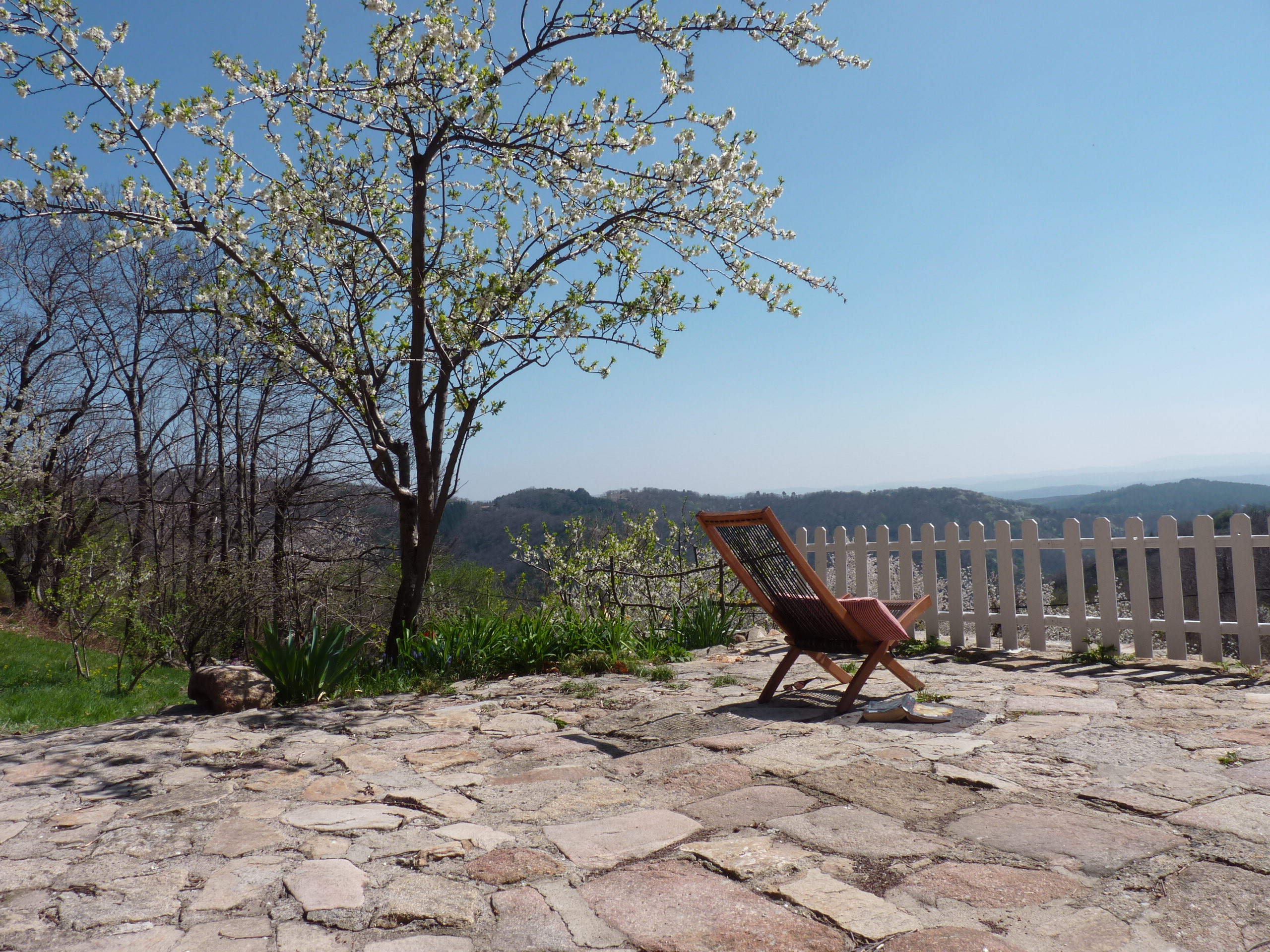 on ne se lasse pas de la vue !