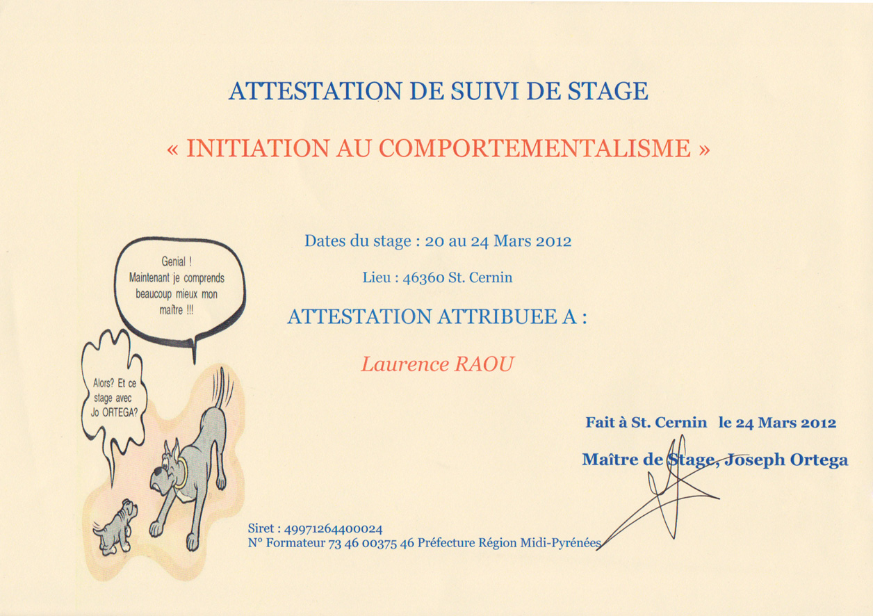Attestationcomportementalisme