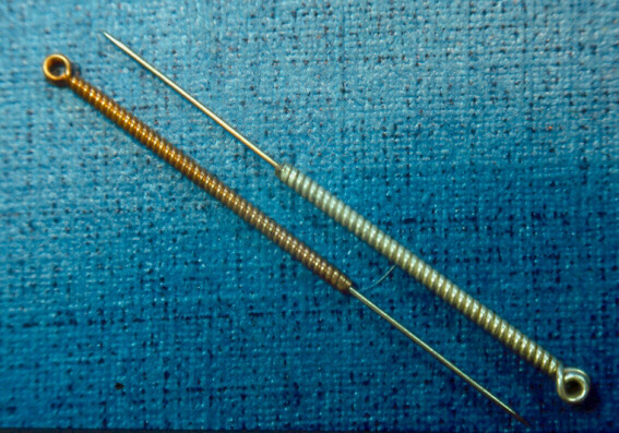 Acupuncture needles half inch