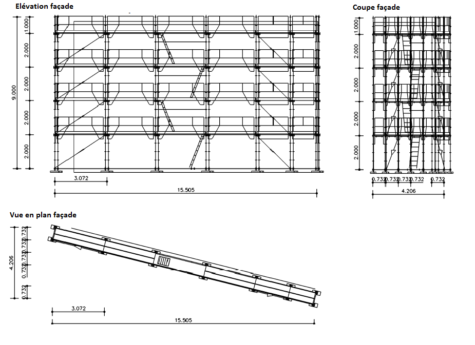 Plans facades