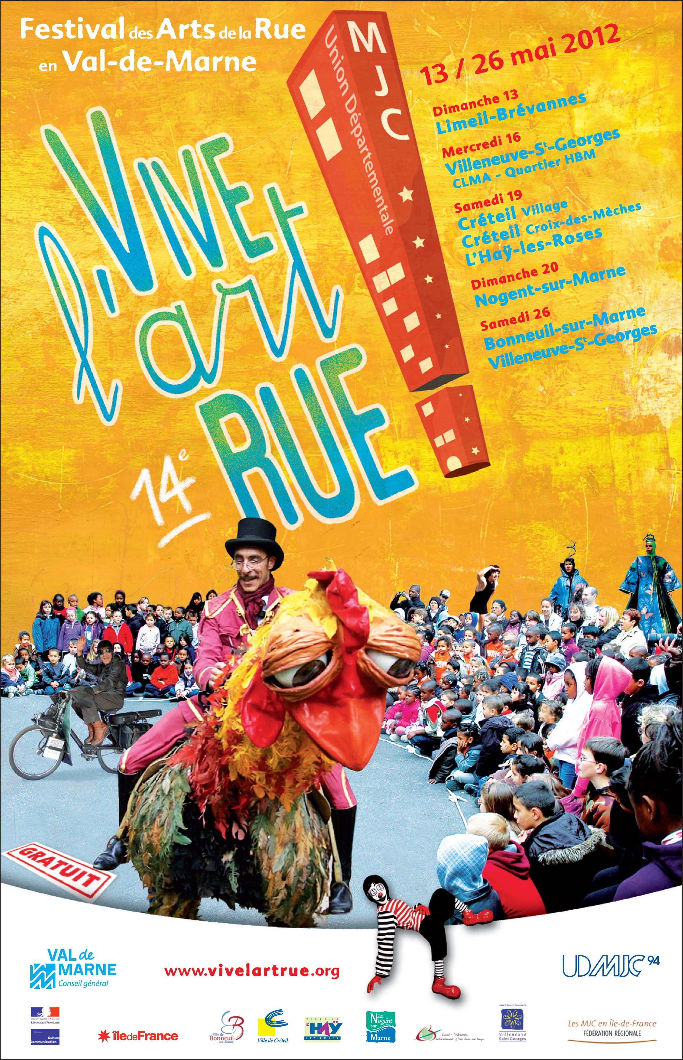 Affiche vive art rue
