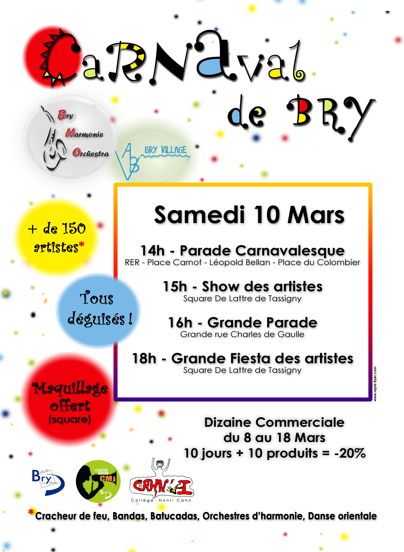 BHO Carnaval Flyer