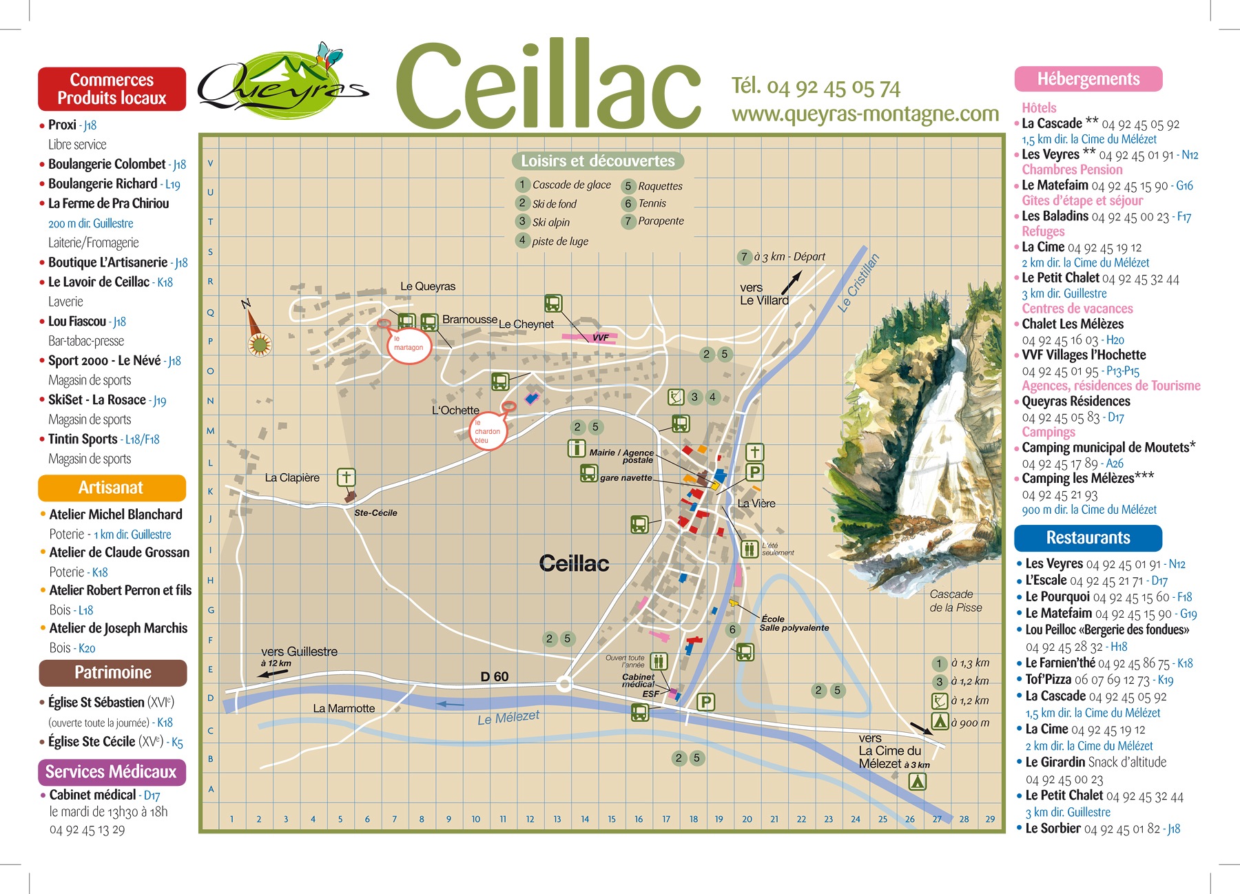 Plan ceillac 2011
