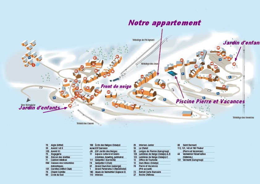 Valmeinier plan1800