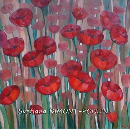 Coquelicots 53x53 880 