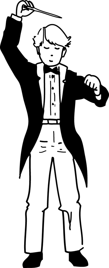 Gif chef d orchestre