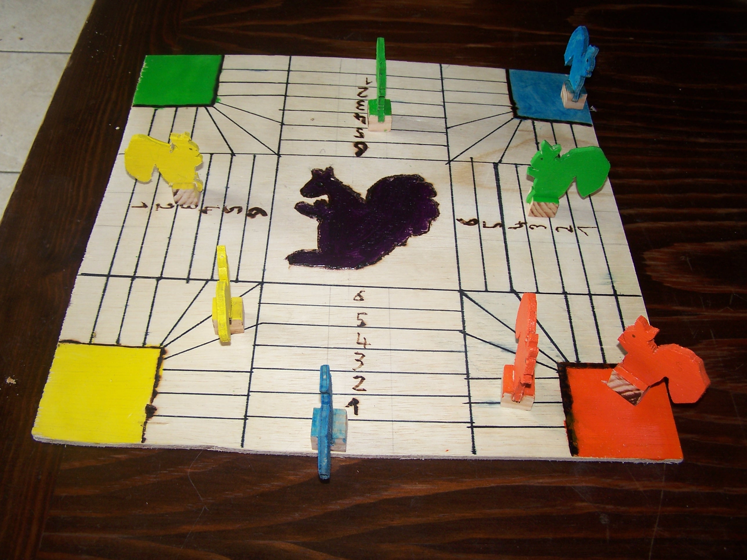 Creation de jeux en bois