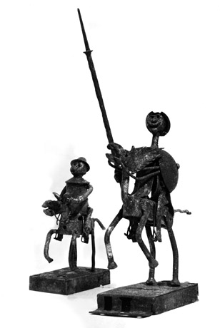 Donquichotte Sancho pensa