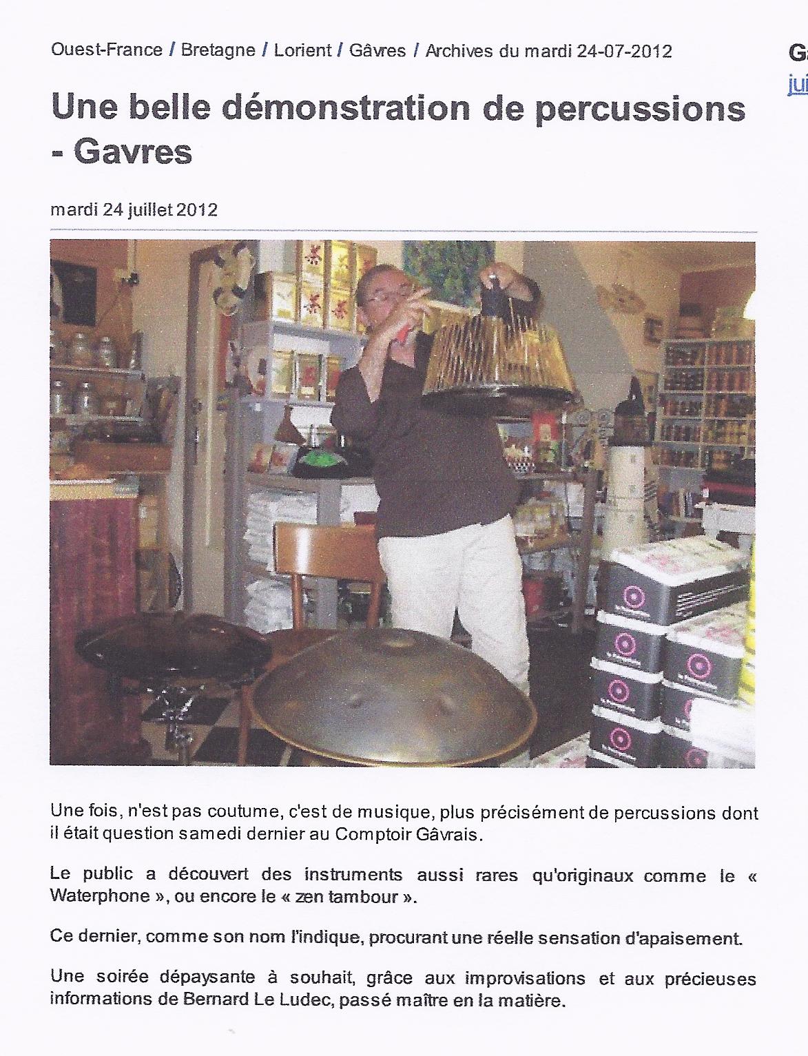 Art OF soiree Zen Gavres
