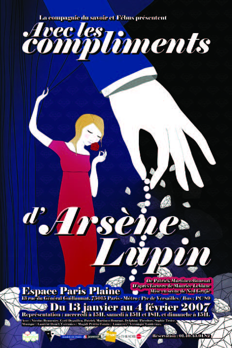 Affiche arsene lupin