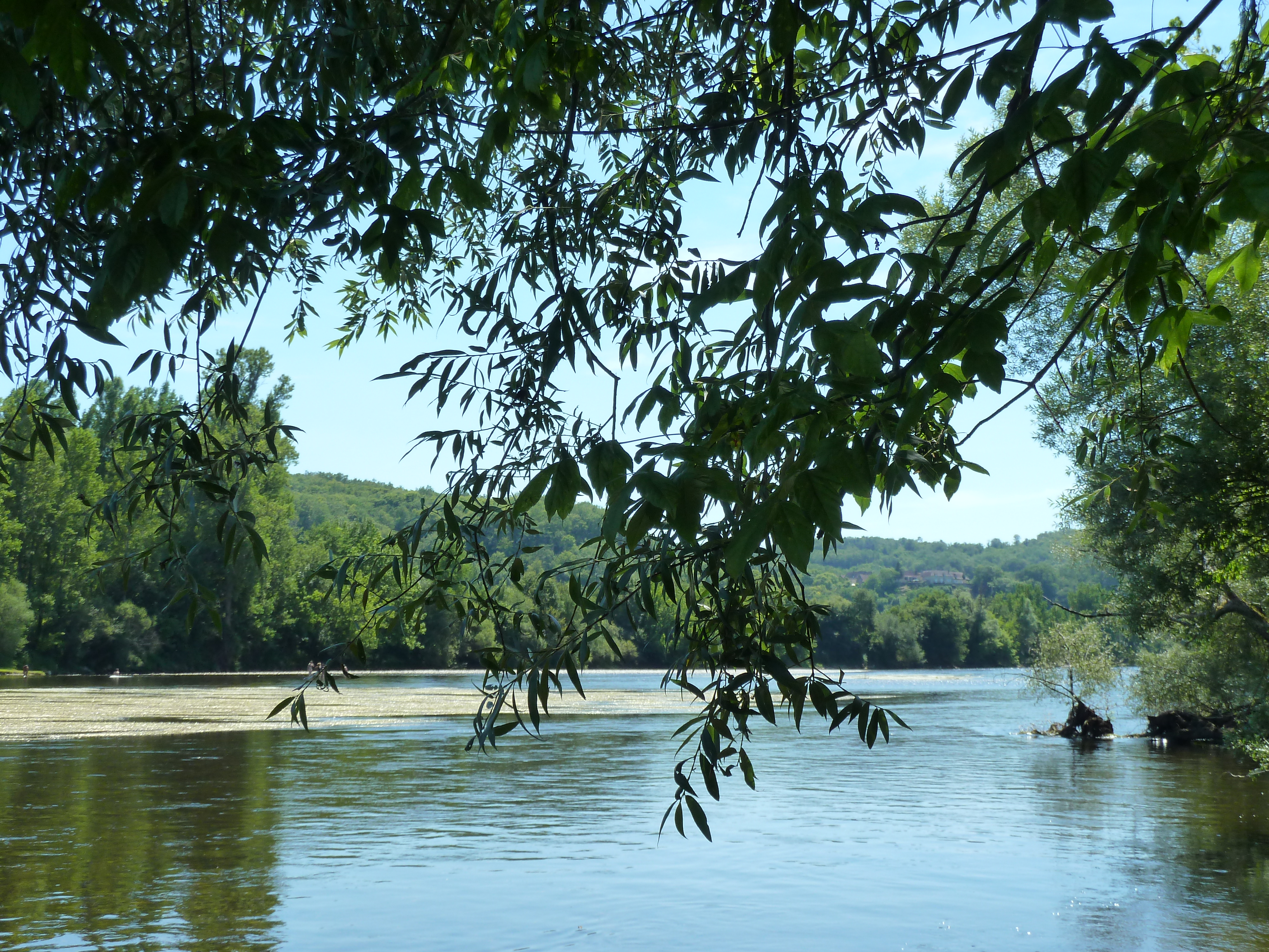Dordogne - accès depuis la voie verte