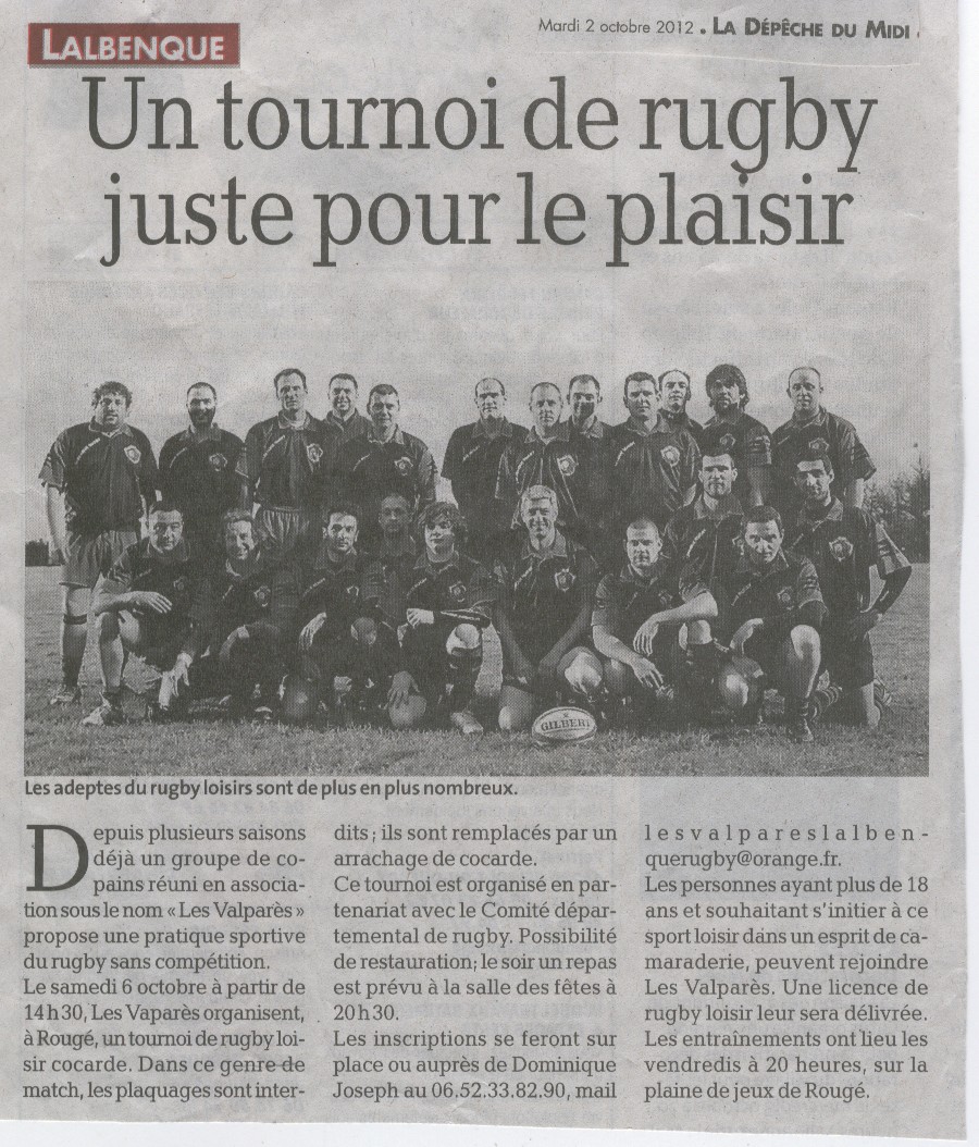 Valpares depeche 2 10 2012