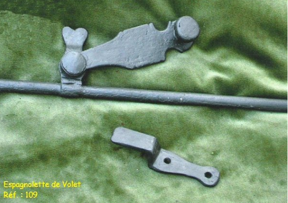 Espagnolette de volet ref 109