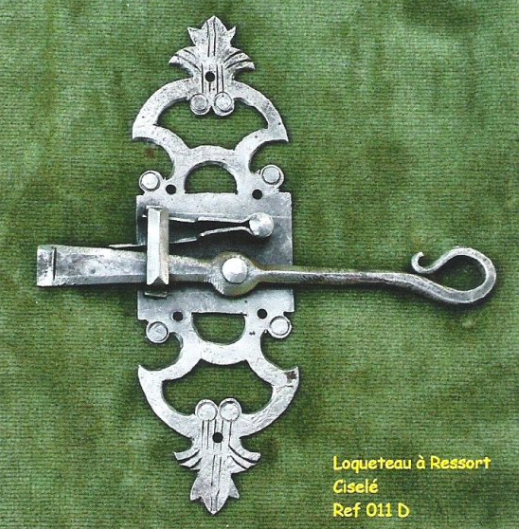 Loqueteau a ressort cisele ref 011d