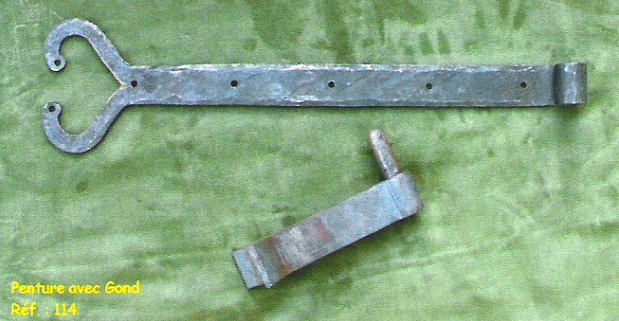 Penture avec gond ref 114
