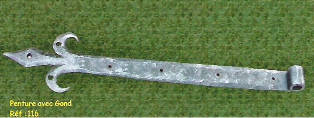 Penture avec gond ref 115