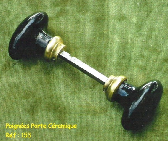 Poignees porte ceramique ref 153