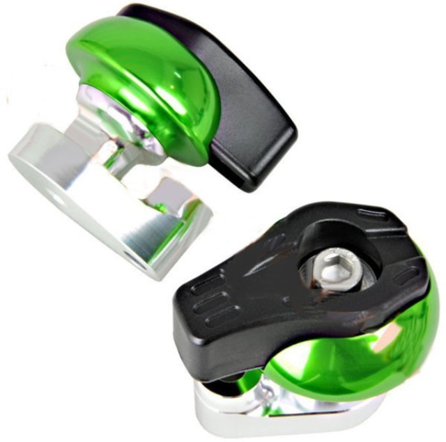 Tampons protections moteur verts