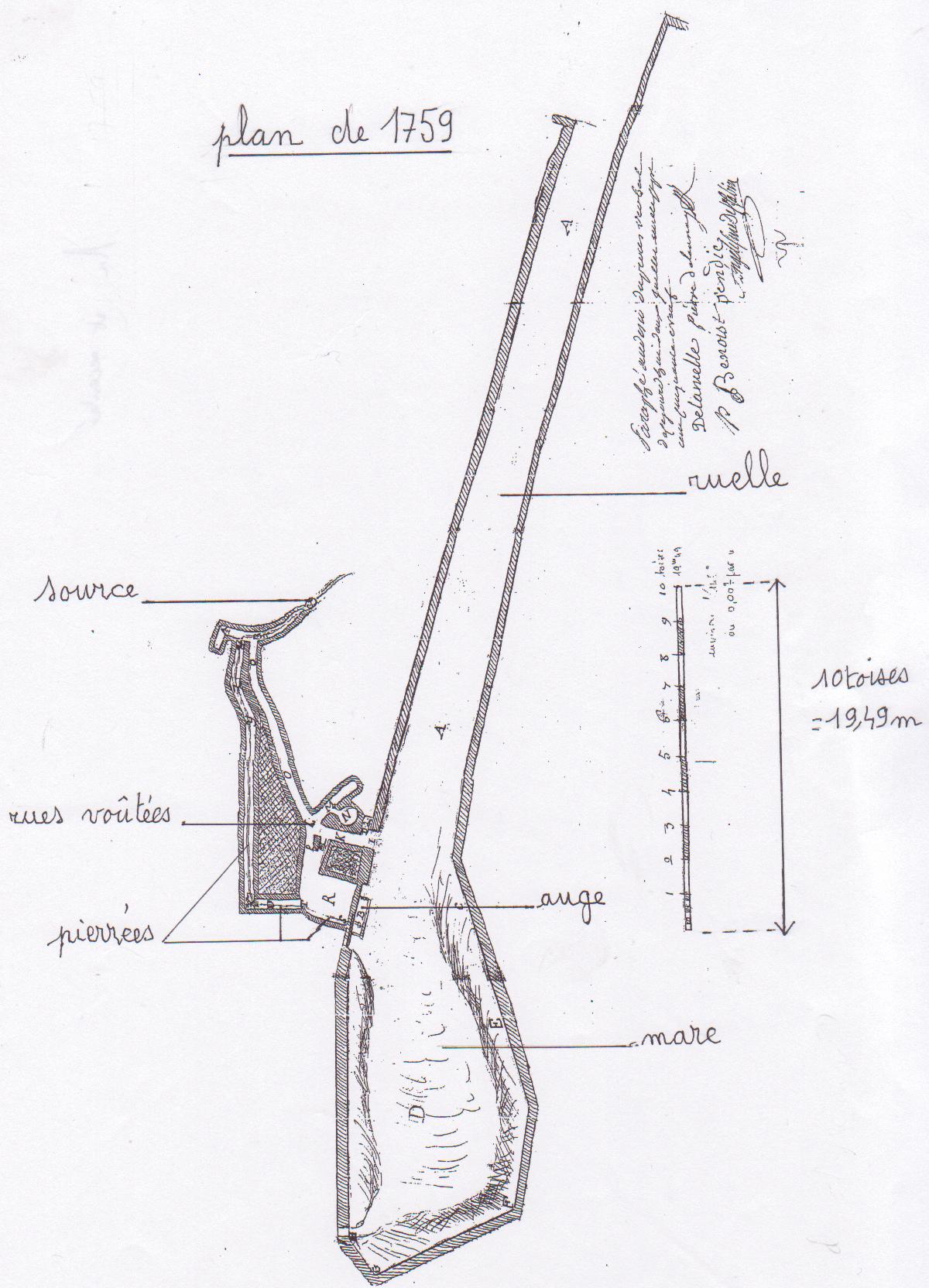Plan de 1759 A4