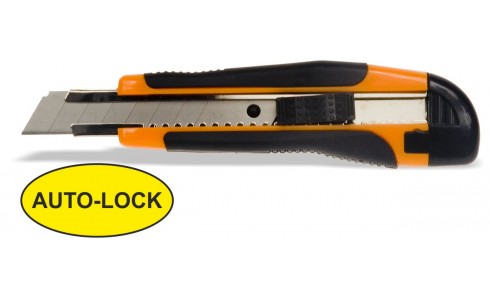 CUTTER METAL ET CAOUTCHOUC PRO AVEC 2 LAMES SUPPLEMENTAIRE EN RESERVE