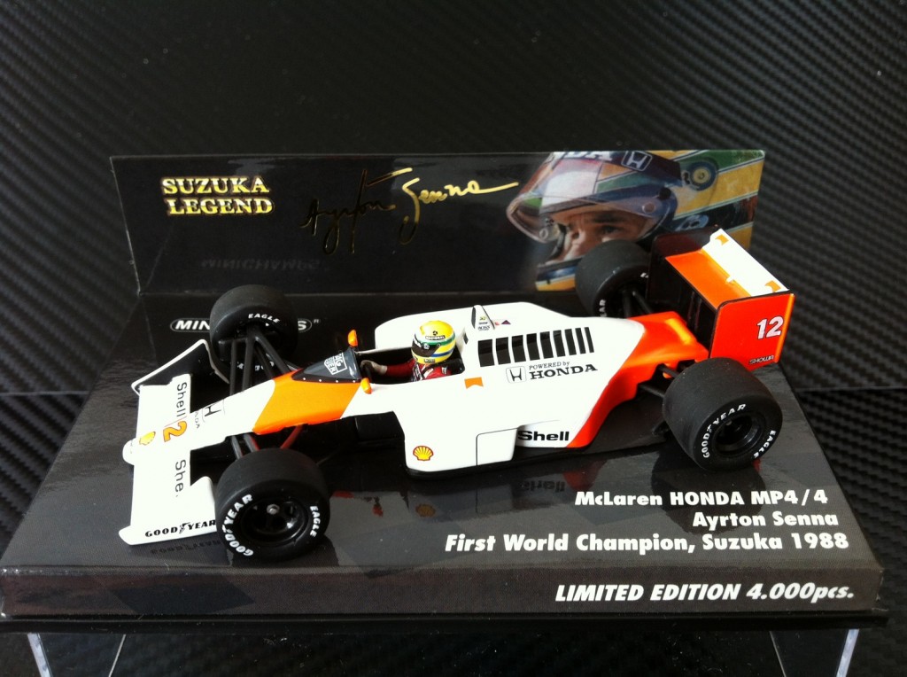 1988 senna suzuka legend minichamps 1 43
