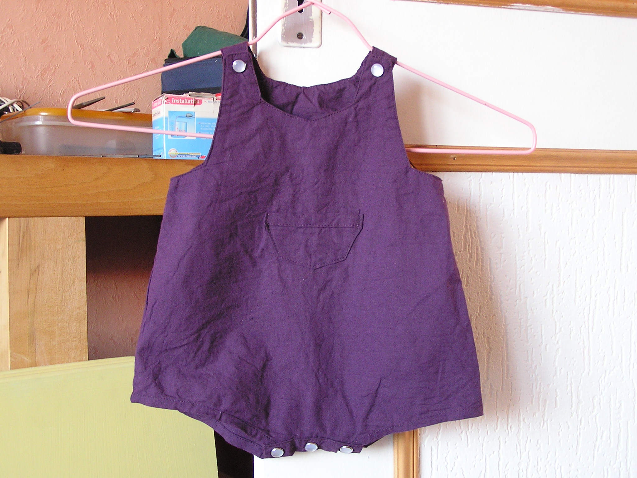 Barboteuse violette