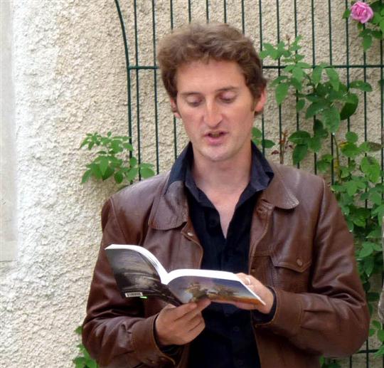 David rougerie avait deja seduit le public beaunois lors de la saison d aperoesie 2010 photo archi