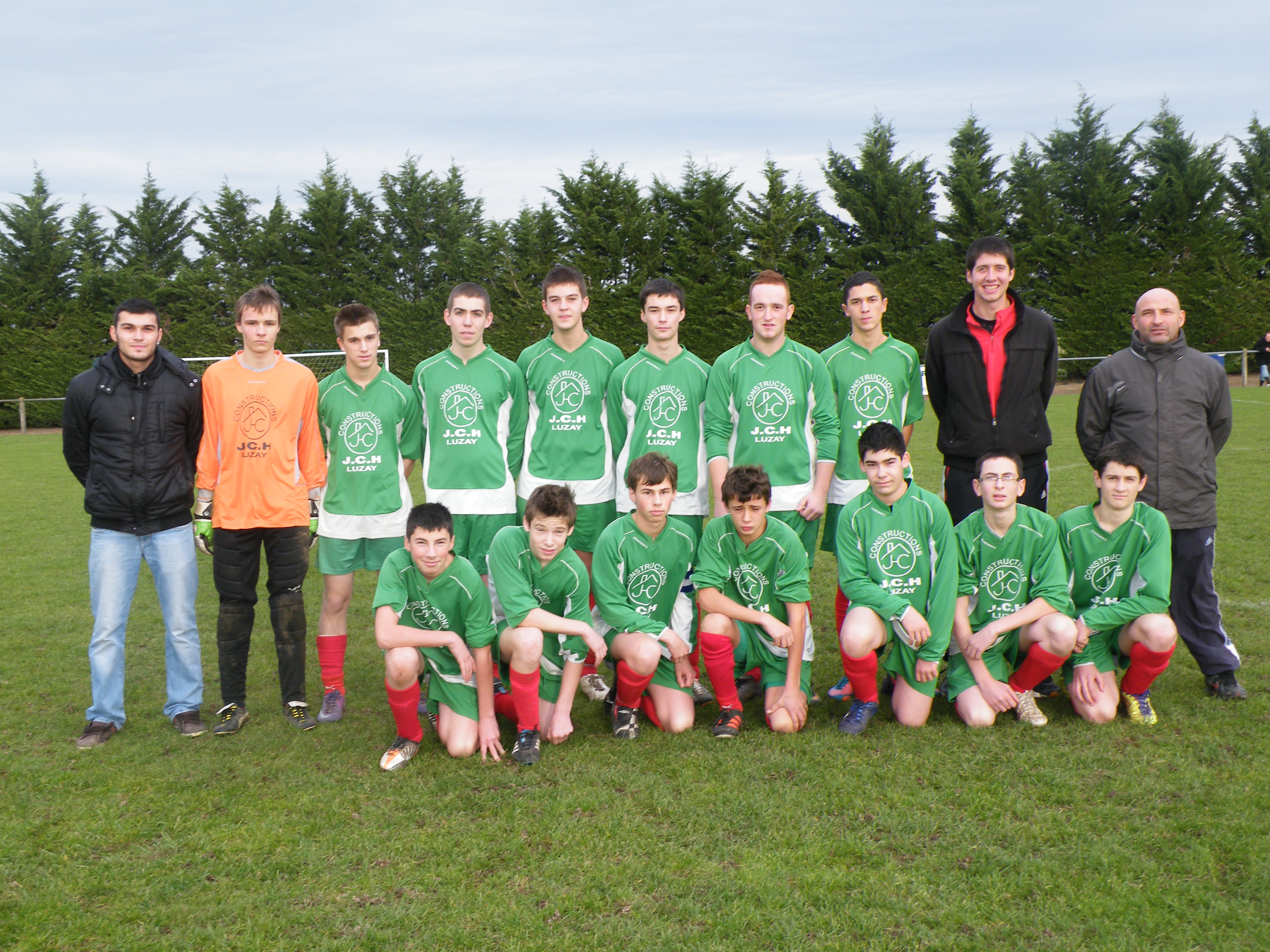 Equipe u 18 saison 2012 2013