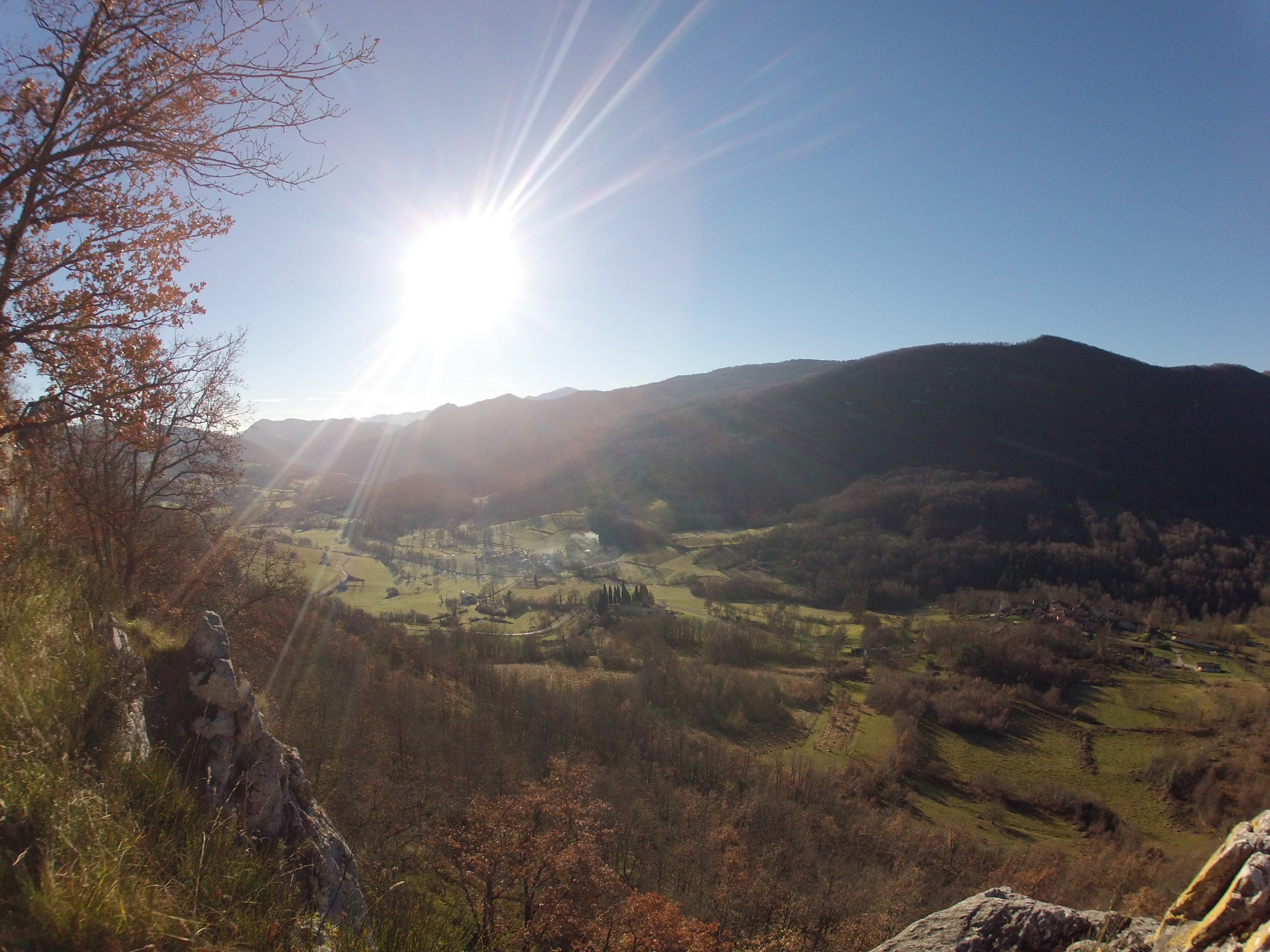 Point de vue depuis le Castelas de Roquefort