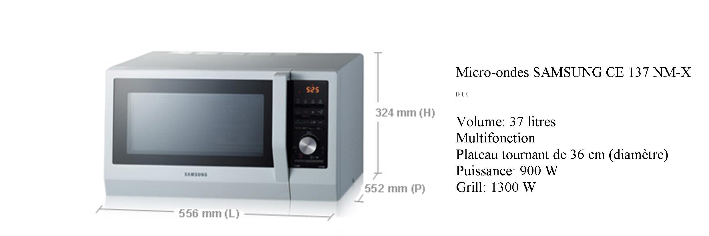 Micro ondes