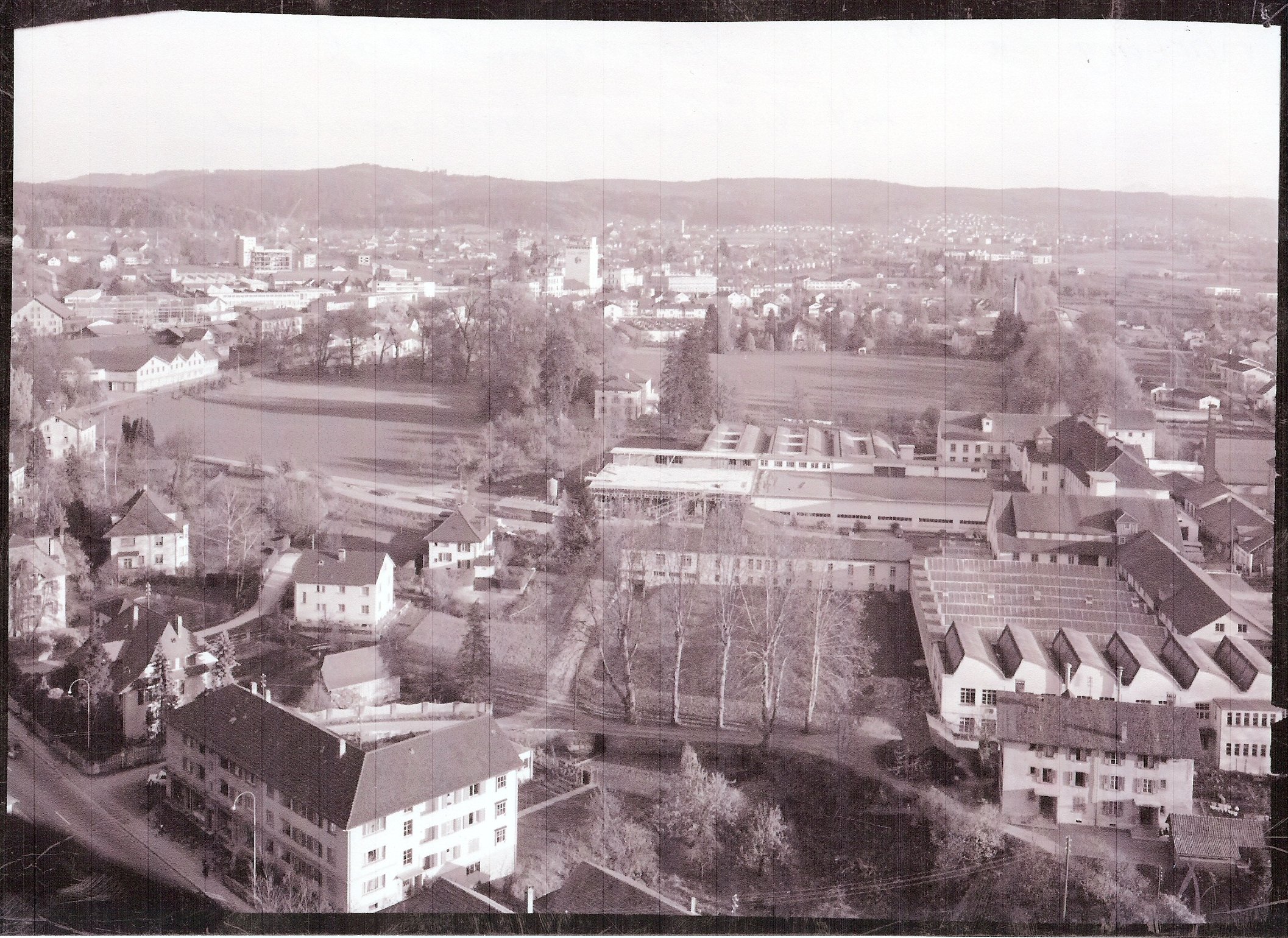 Aarburg Grossmann Areal um 1950