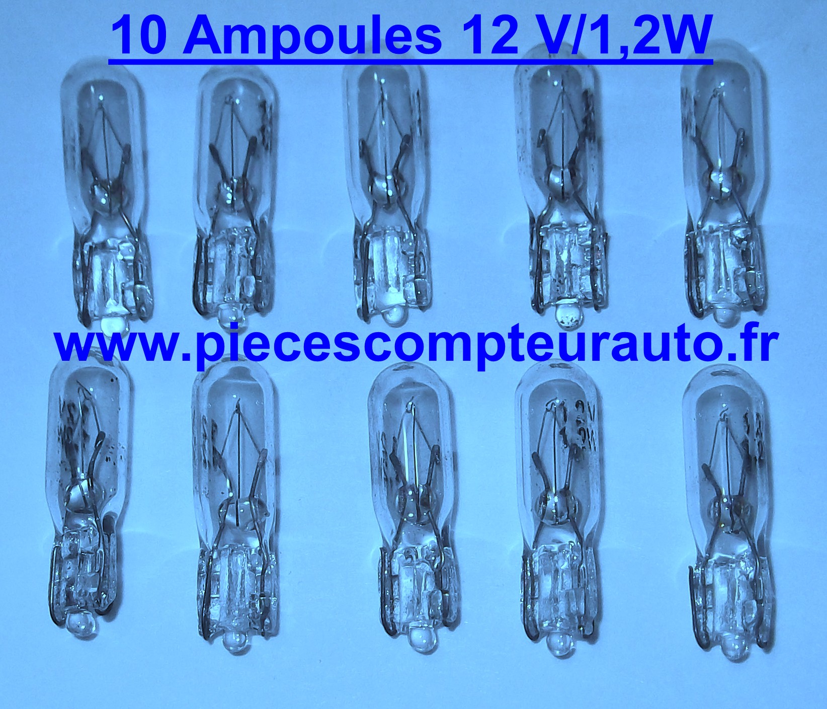 10 ampoules