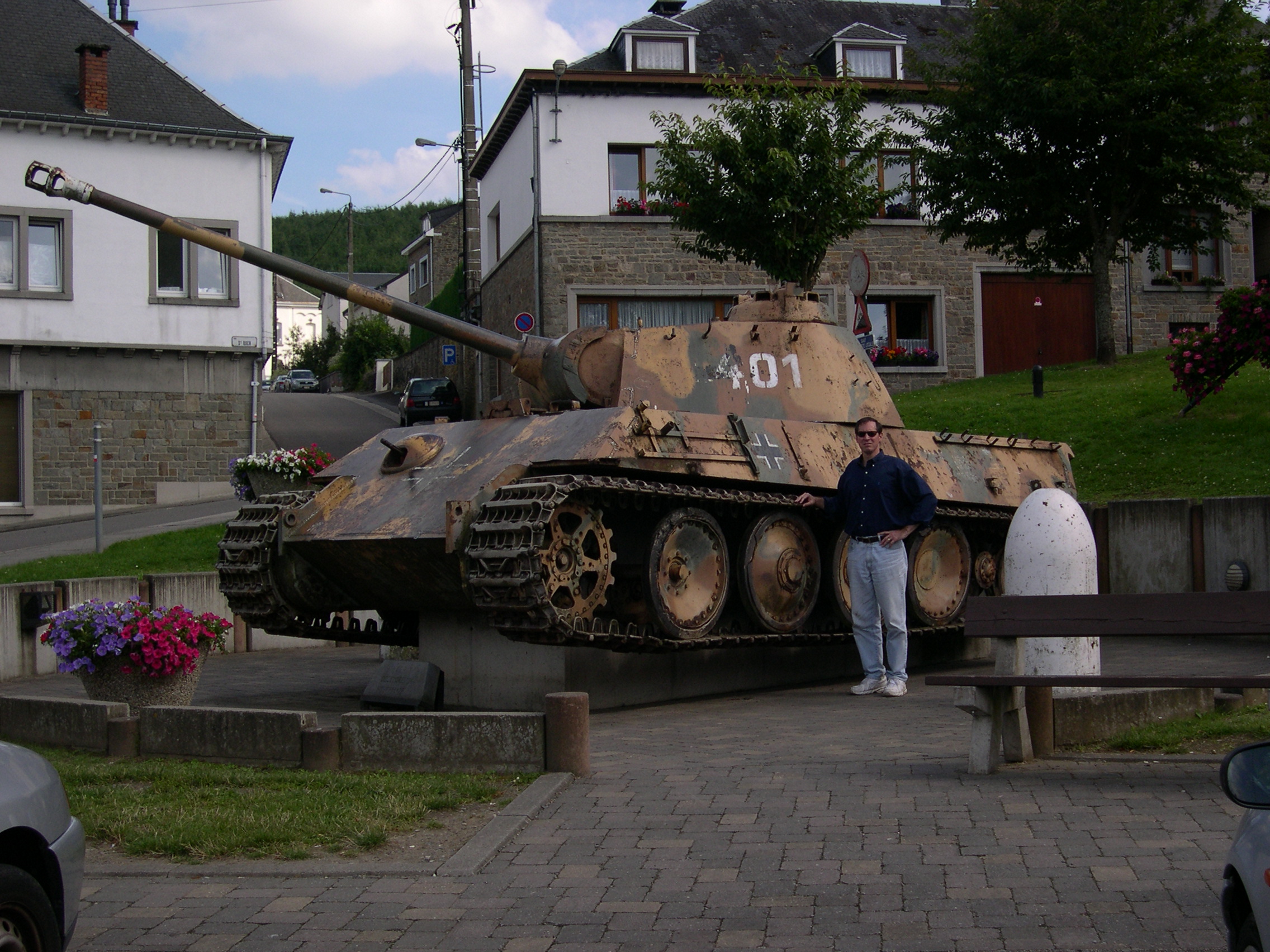 Houffalize Panther tank