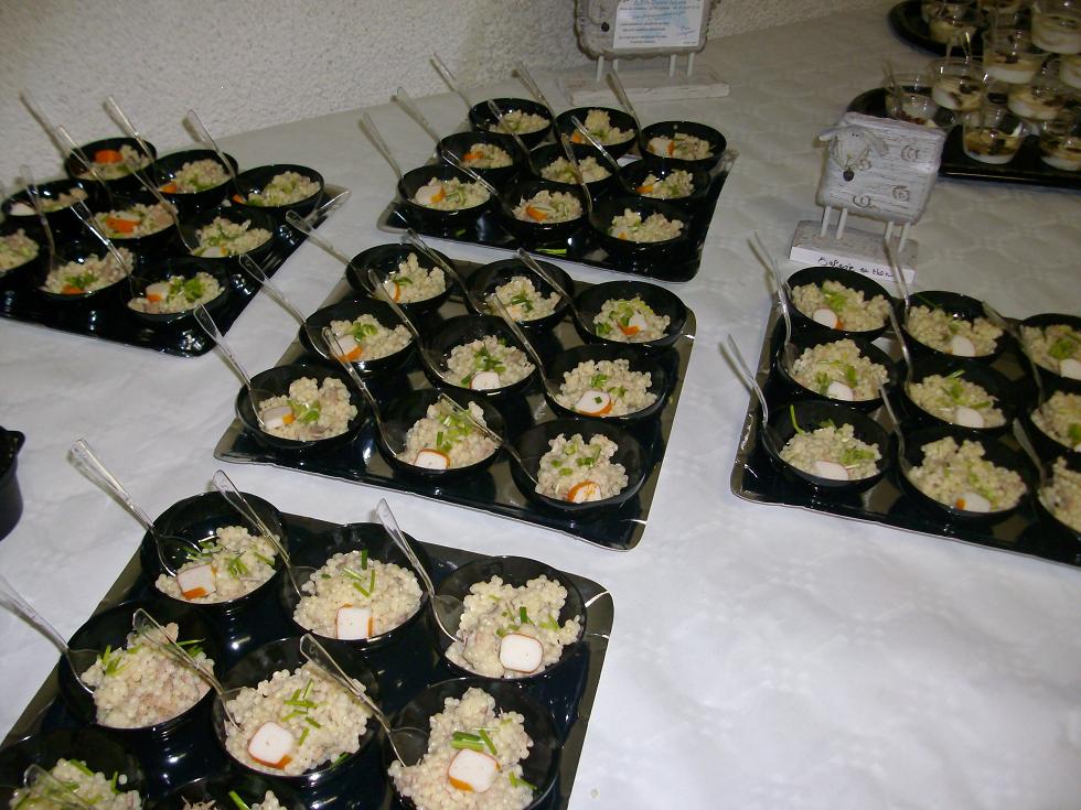 Mousse poisson crevette et surimi