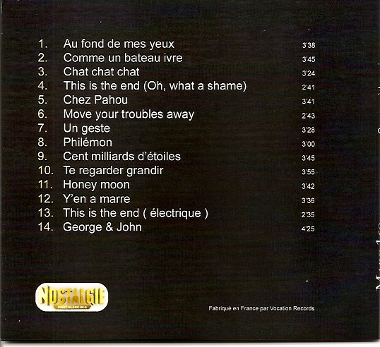 CD verso
