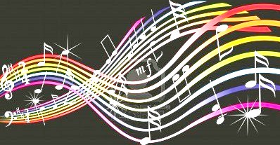 10286206 les notes de musique sur des portees musique de fond vector