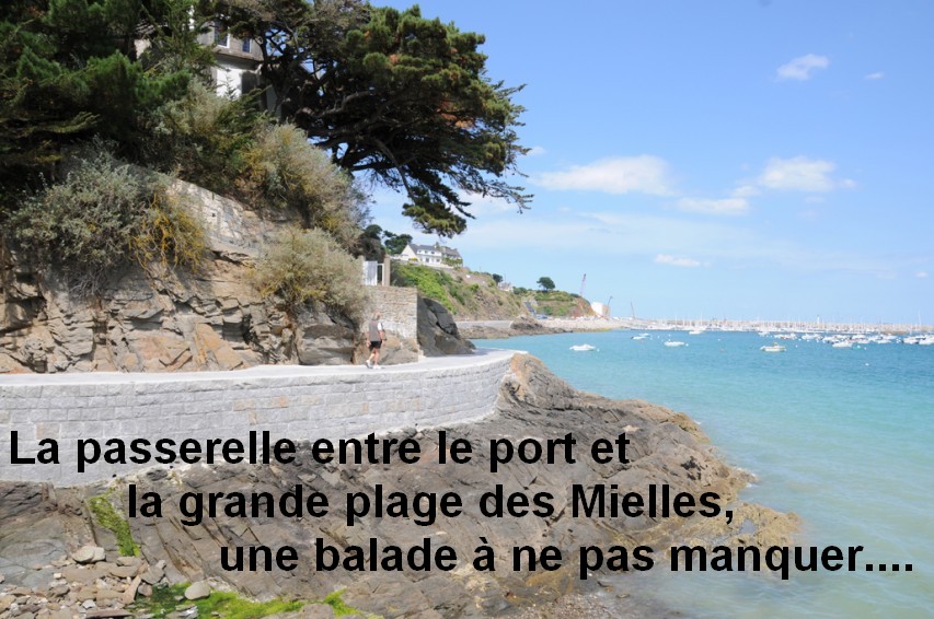 La passerelle des mielles au port